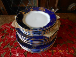 Zsolnay pompadour i plate set
