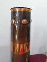Retro copper plate vase