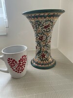 Gyönyörű kerámia Kósa váza