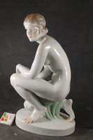 Herend lux elek - nude statue - 436