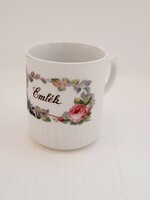 Zsolnay skirted commemorative mug