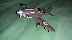 Retro tobacconist metal toy airplane spitfire according to the pictures