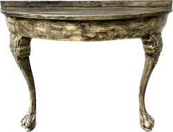 Semicircular console/side table