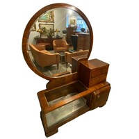 Art deco hall furniture with mirror - b413