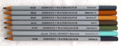 Retro derwent watercolor pencil 7 pcs - reserved for Bosikatta!