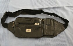 Leather belt bag