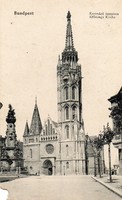 BP - 047"Budapest - Te csodás"  --- Koronázási templom  1914