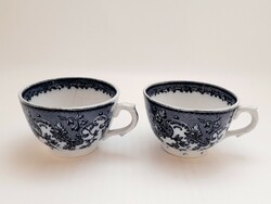 Antique villeroy and boch cup pair in one