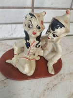 Old Russian vinyl fairy tale characters: Peter Pan and Tinker Bell for sale