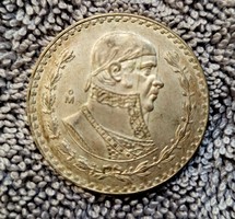 Mexican silver peso