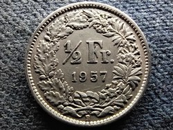 Switzerland .835 Silver 1/2 franc 1957 b (id73391)