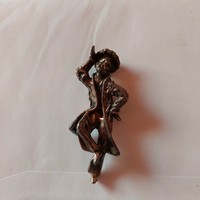 Original zados Israeli silver figure