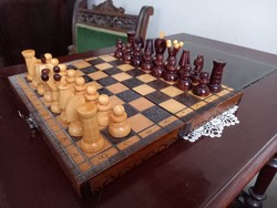 Wooden chess set