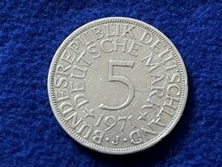 Silver 5 marks 1971