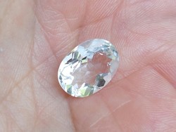 VALÓDI, 100% TERM. WHITE (COLORLESS) KVARC ÉKKŐ 4,81ct (VSI)! ÉRTÉKE: 47.900,-Ft!