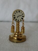 Copper miniature clock