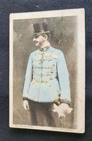 Arc. Károly, the last crowned king of Hungary, Habsburg, 1916, original photo sheet image