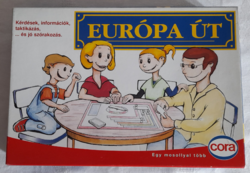 Old board game - European road -