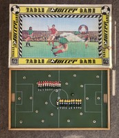 Retro old spring soccer football board game