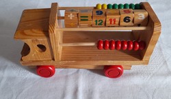 Old wooden skill development car
