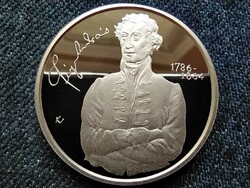 For the 150th anniversary of the death of András Fáy .925 Silver 5000 HUF 2014 bp pp (id63054)