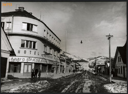 Larger size, photographic art work by István Szendrő, Rahó, Transcarpathia, Budapest hostel and café,