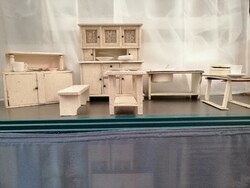 Doll house doll furniture kitchen