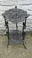 Art Nouveau iron flower stand