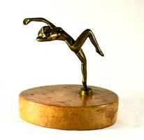 XX. First half Hungarian sculptor: art deco dancing girl