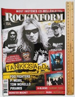 Rockinform magazin 07/11 Tankcsapda Apocalyptica Tankian Helloween Révész Foo Fighters Republic