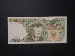 Lengyelország 50 Zlotych 1988 Unc