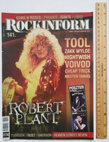 Rockinform magazine #141 2006 robert plant motorhead zanzibar nightwish guns roses cheap trick voivod