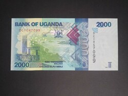 Uganda 2000 Shillings 2021 Unc