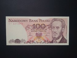 Lengyelország 100 Zlotych 1986 Unc