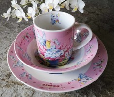 Fairy, 3-piece, children's porcelain tableware
