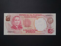 Fülöp-szigetek 50 Piso 1969 Unc-