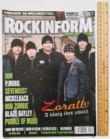Rockinform magazin 10/3 Zorall HIM Rob Zombie Babylon Bombs P Mobil Akela Bayley Marduk Depeche Mode