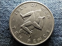 Isle of Man ii. Elizabeth 10 pence 1976 pm (id56091)