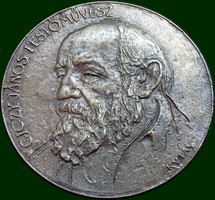 János Giczy memorial medal created by László Kutas in Sopron