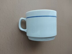 Zsolnay blue striped mug