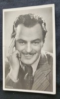 Approximately 1939 THE CHARMER JÁVOR PÁL ACTOR MOVIE STAR Rozgonyi recording PERIOD PHOTO POSTCARD