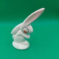 Extrém ritka gyűjtői nyuszi porcelán figura