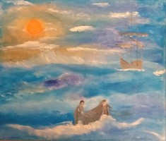 The painting Toward the Beach