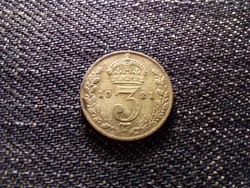Anglia V. György .500 ezüst 3 Pence 1921 (id12500)
