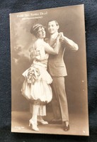 Fedák prima donna in saree + gardener's dress marble bride forest era photo sheet 1917