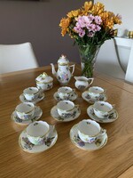 Victoria Herend coffee/mocha set for 8 people