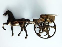 Impressive copper carriage