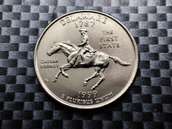 USA, quarter dollar 1999 P - Delaware