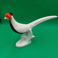 Porcelain pheasant figure