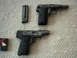 2 Pieces of old original pistols
